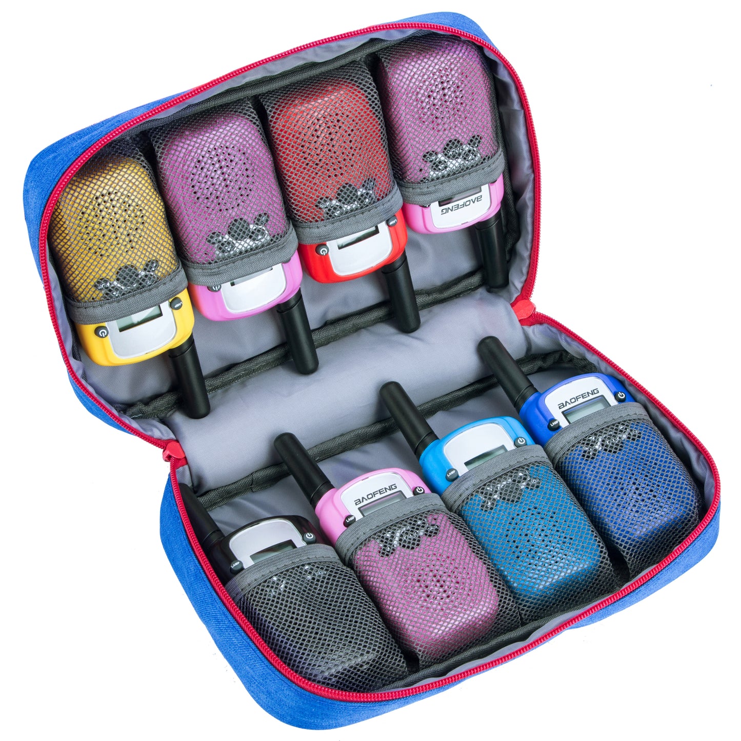 Carrying Case for 8 Kids Walkie Talkies Suitable for Most Children's Walkie Talkie for Home Outdoor Using