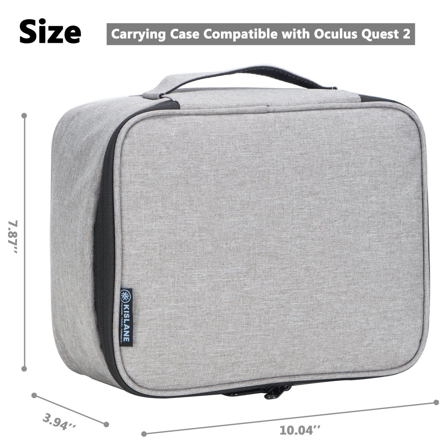 All in One Carrying Case Compatible with Oculus Quest 2 VR Headset Fits for Travel, Home, Outdoor