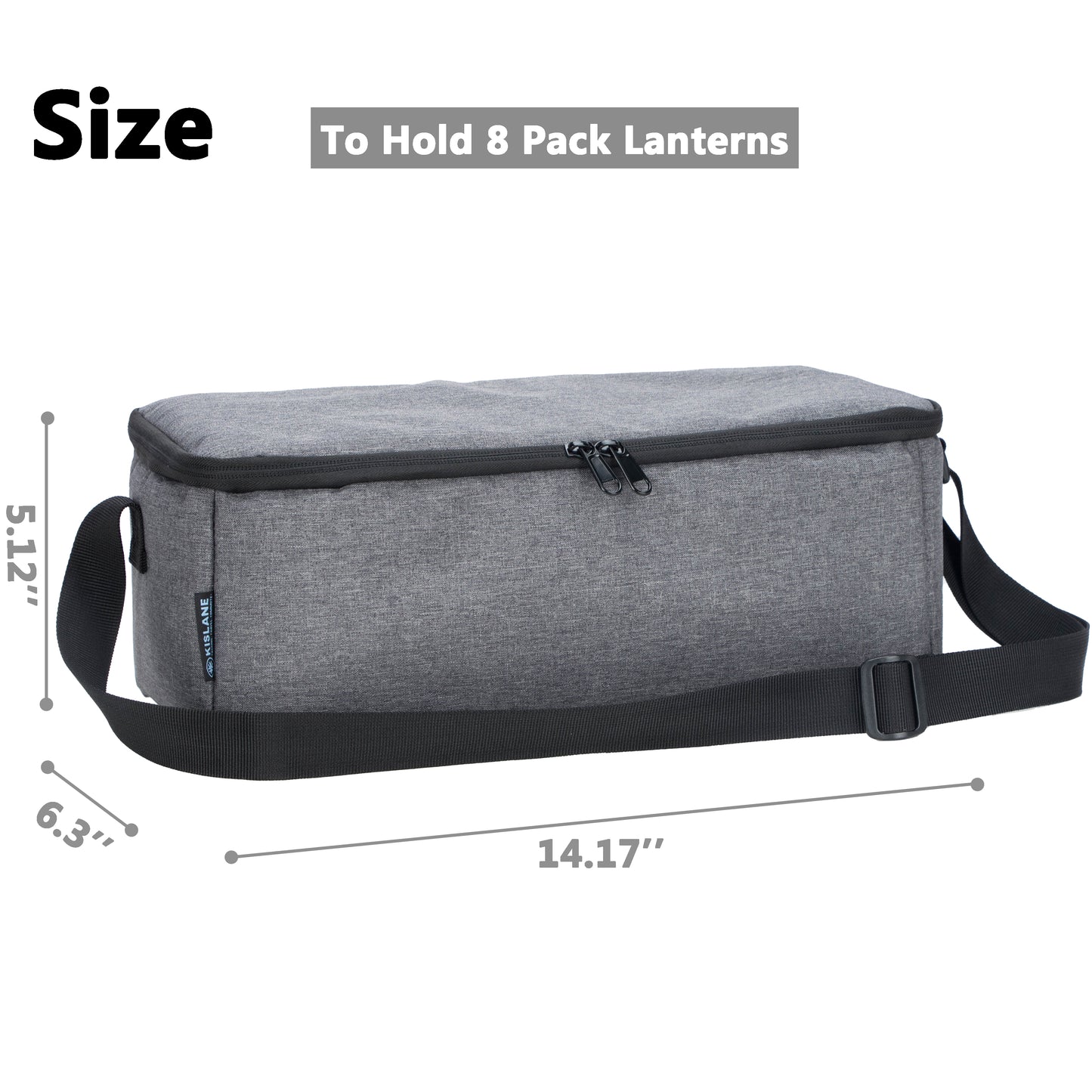 Carrying Storage Bag for Vont Camping Lanterns with Removable Divider Fits for Home, Camping, Hiking