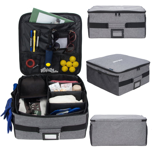 Golf Trunk Organizers Storage, Golf Gear Locker for Car or Truck, Golf Supplies Trunk Organizer