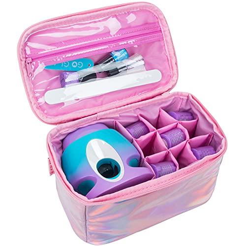 Carrying Case Storage Case for GO Glam Nail Stamper Refills, Kids Nail Stamper Accessories Organizer