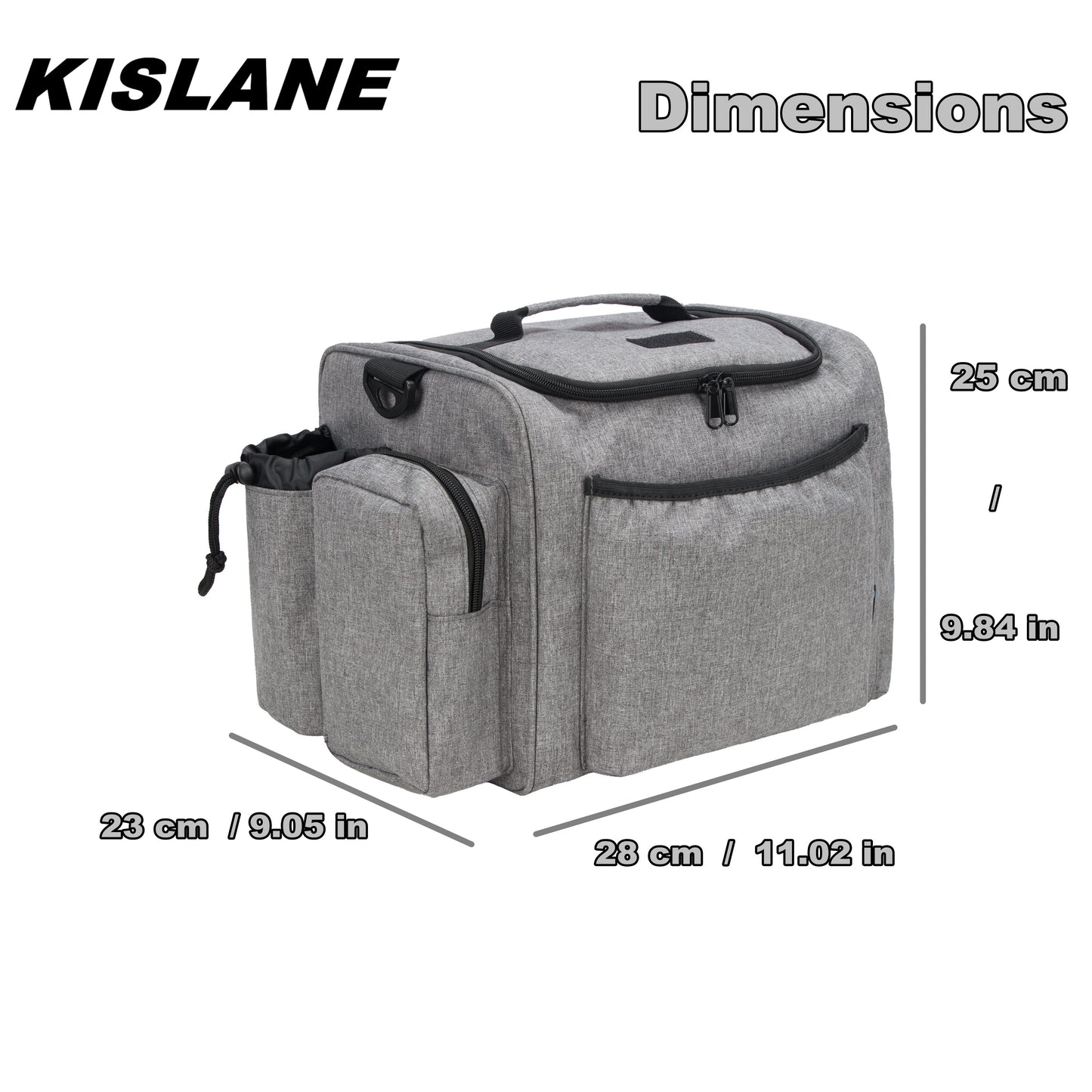 Frisbee Disc Golf Shoulder Bag with 30-35 Disc Storage Capacity | Introductory Disc Golf Storage Organizer, Disc Sports Golf Backpack Bag
