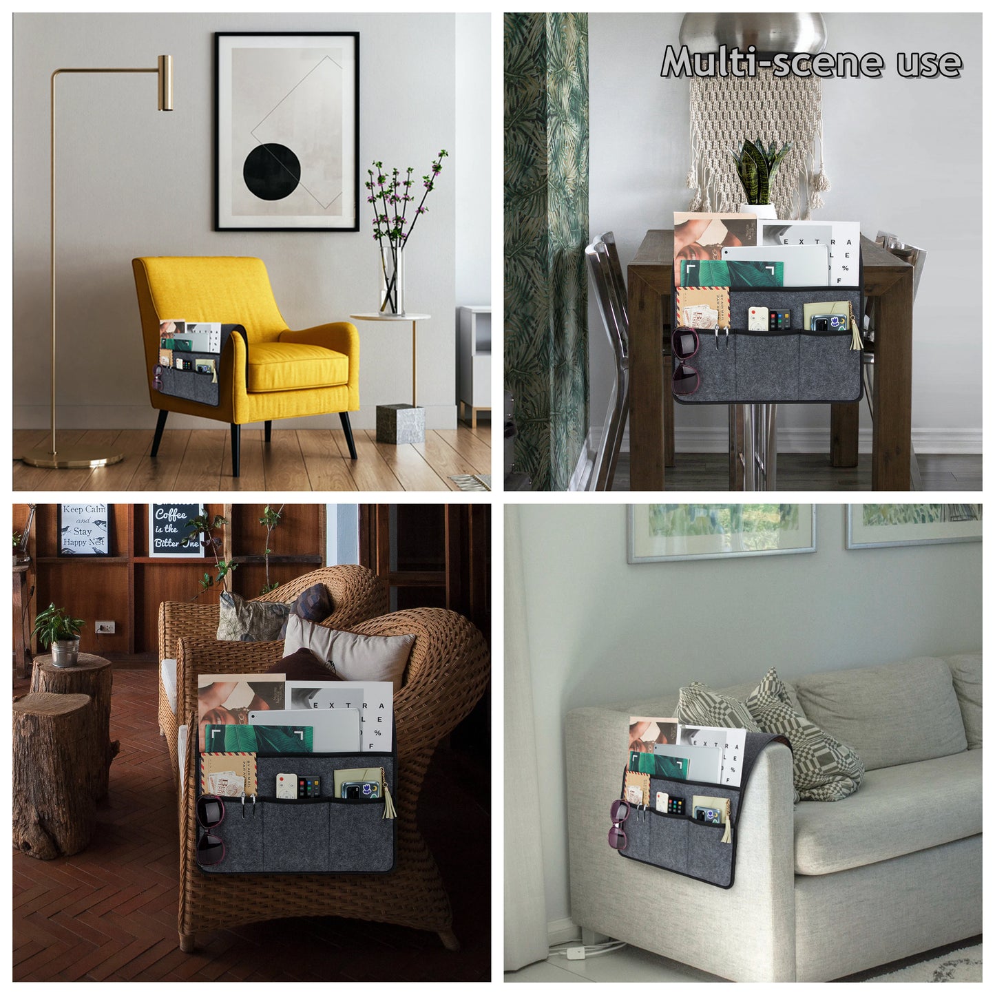 Anti-Slip Armrest Caganizer for Couch Recliner Arm Chair Organizer Storagddy Remote Control Ore,Armchair Sofa Holder
