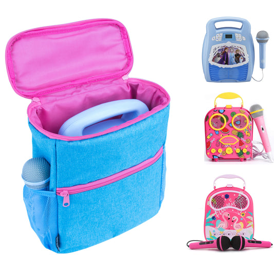KISLANE Carrying Bag Case Player Protective Storage Bag for Kids Karaoke Machine for Home Outdoor